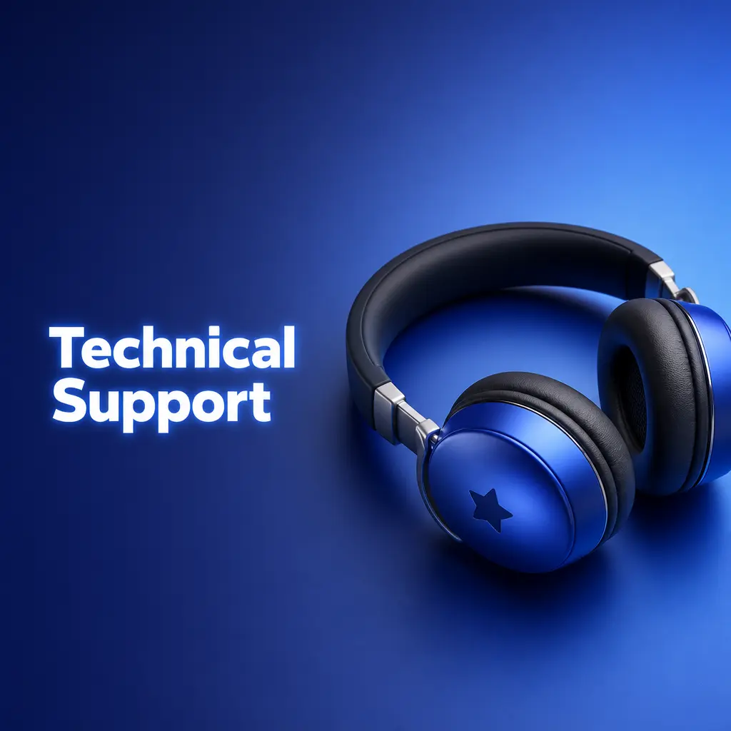 Technical Support Headphones graphic