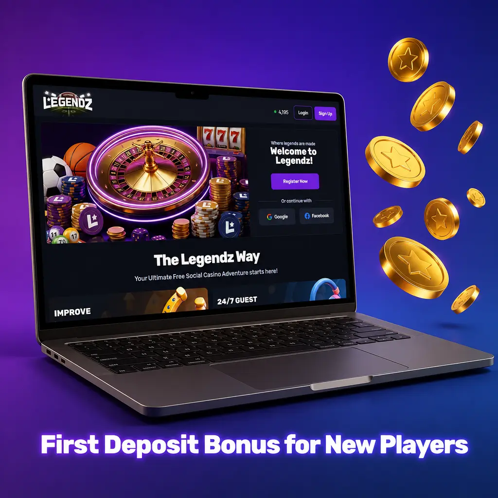 First Deposit Bonus for New Players Gold Coins Cascade