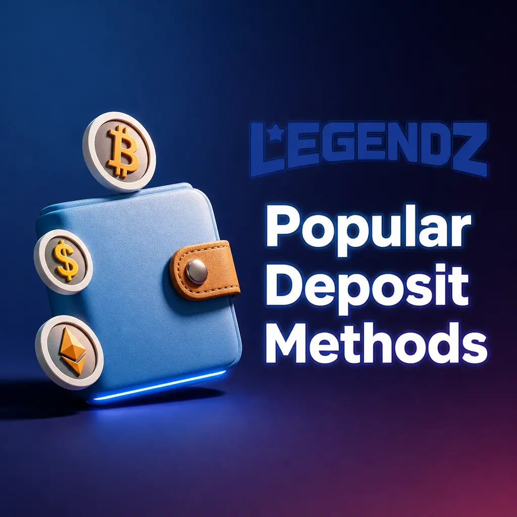 Popular Deposit Methods Sky Blue Crypto Wallet