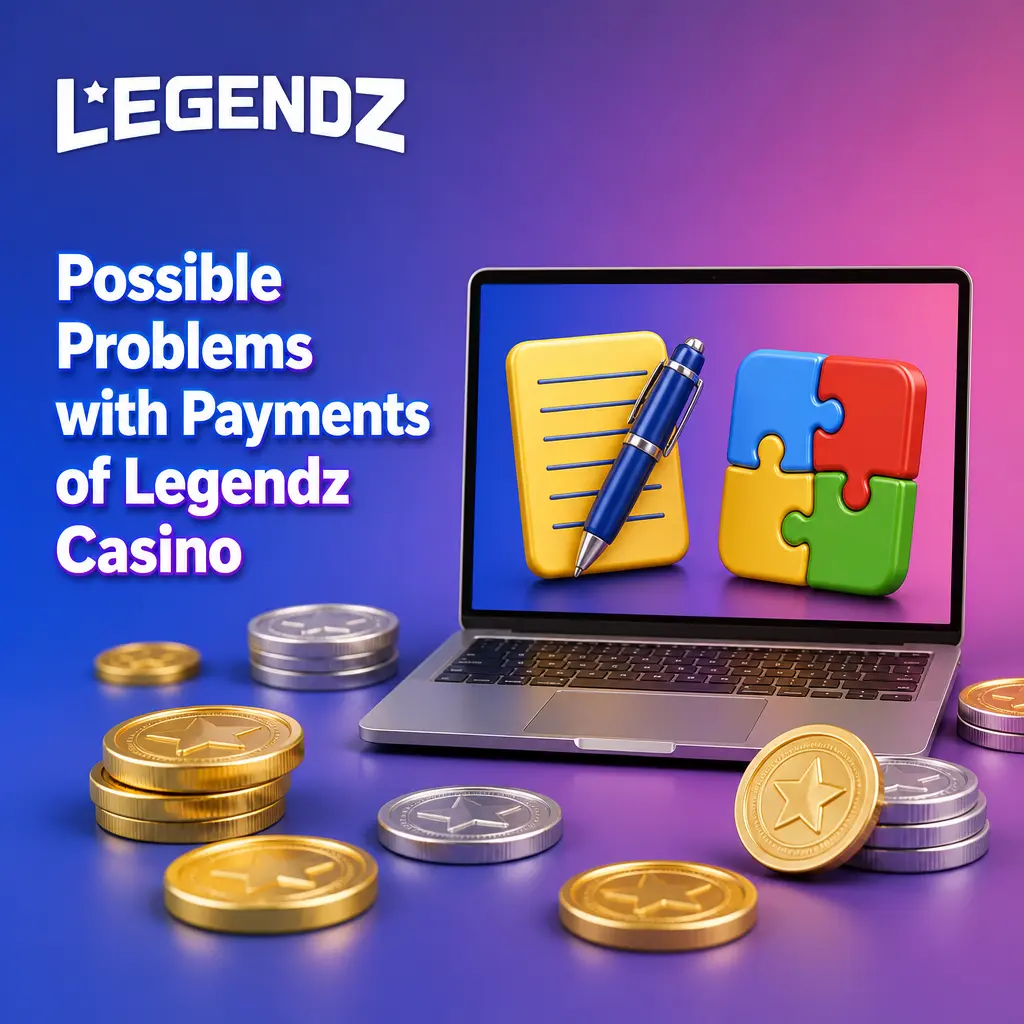 Possible Problems with Payments of Legendz Casino layout