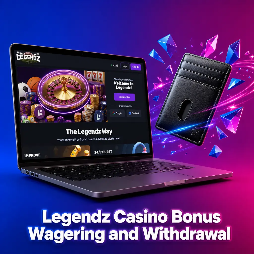 Legendz Casino Bonus Wagering and Withdrawal details