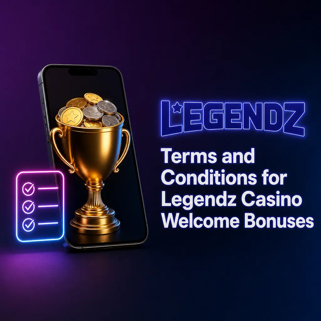 Terms and Conditions for Legendz Casino Welcome Bonuses checklist