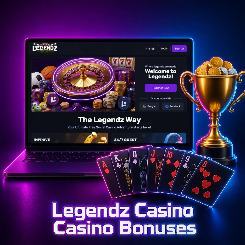 Legendz Casino Casino Bonuses and Trophy