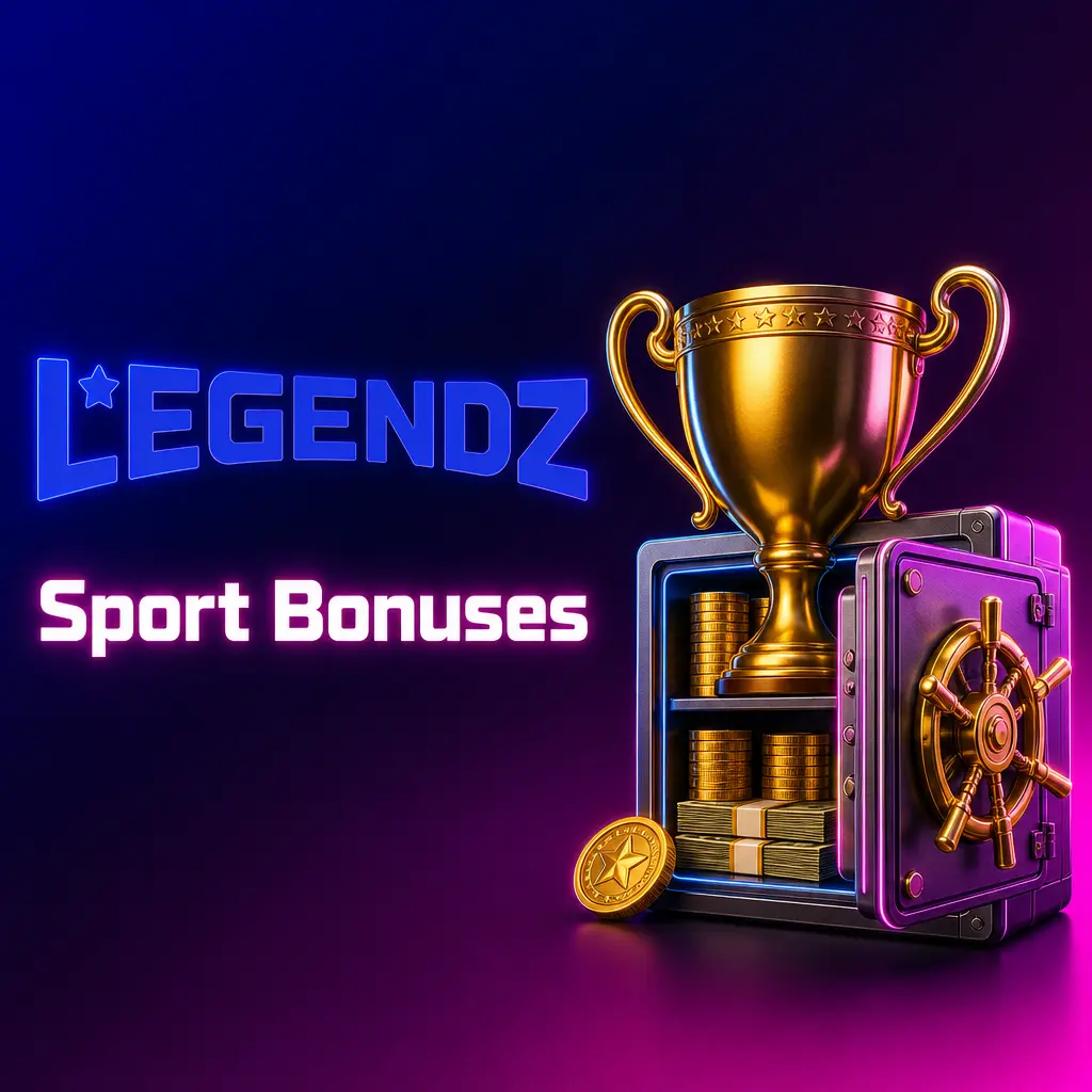 Sport Bonuses trophy cup and secure safe box