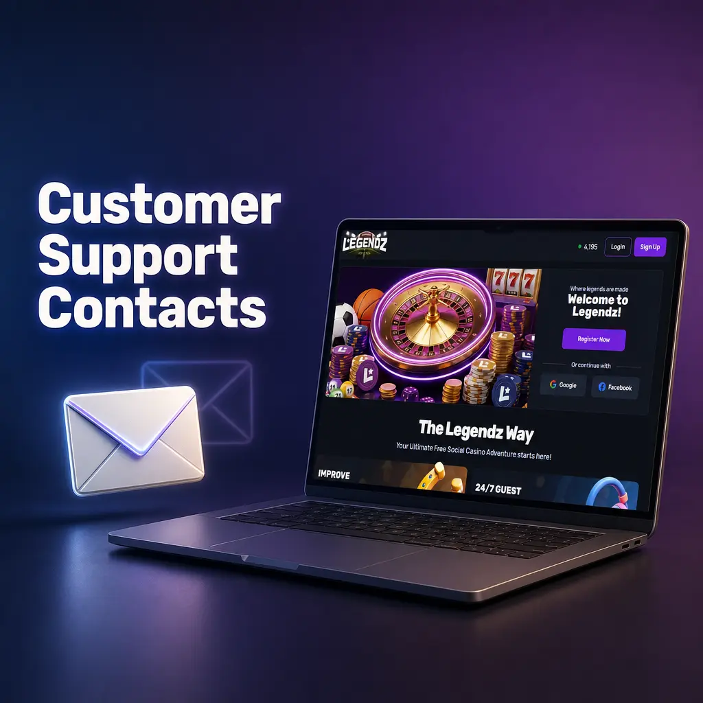 Customer Support Contacts via Mail or Chat
