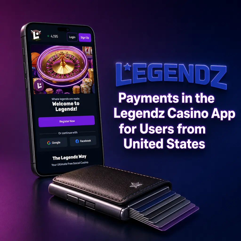 Payments in the Legendz Casino App for Users from United States