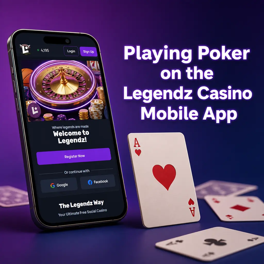 Playing Poker on the Legendz Casino Mobile App